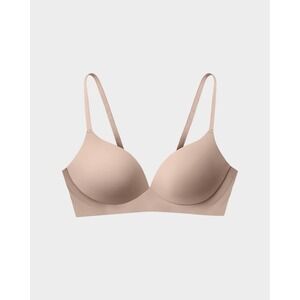 NWT Eby 3D Precision Bra Large Beige Soft Wire Molded‎ Cups
